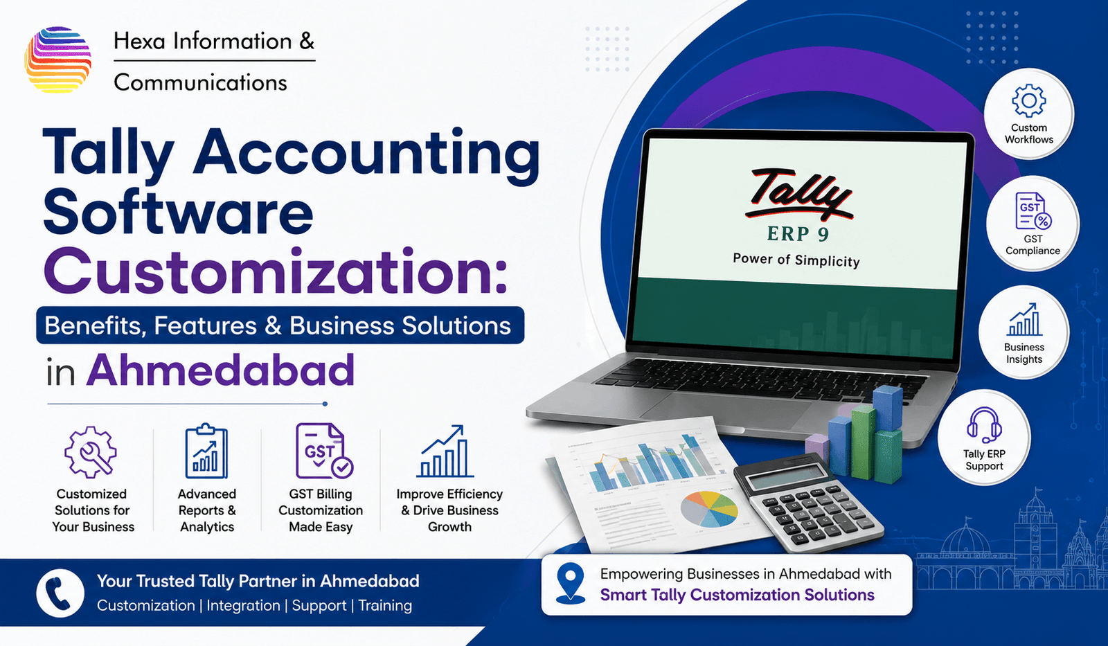 Tally Accounting Software Customization Benefits, Features & Business Solutions in Ahmedabad