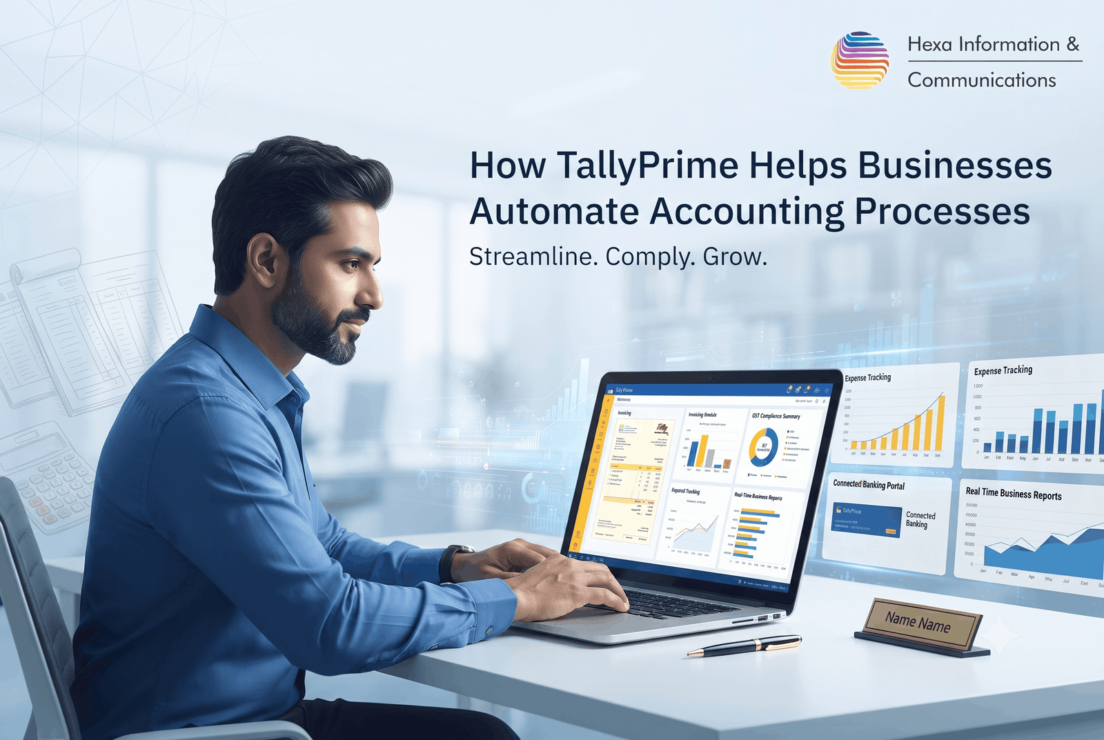How TallyPrime Helps Businesses Automate Accounting Processes