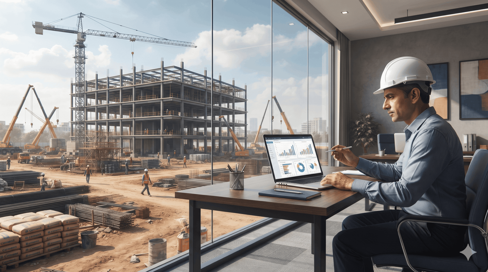 TallyPrime accounting and project cost management for construction companies in Gujarat